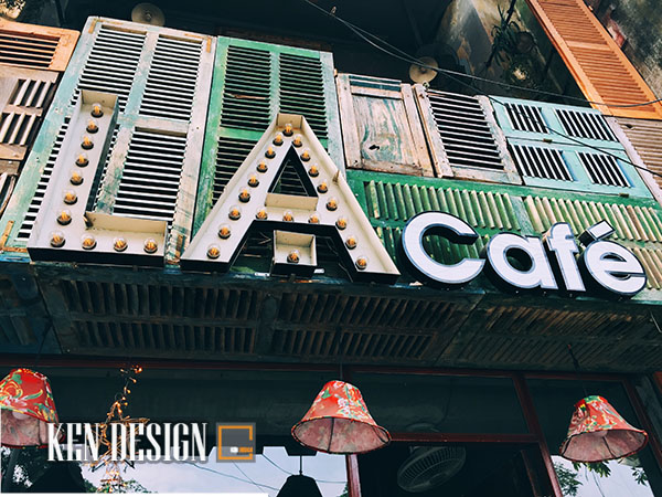 thiết kế quán cafe đẹp